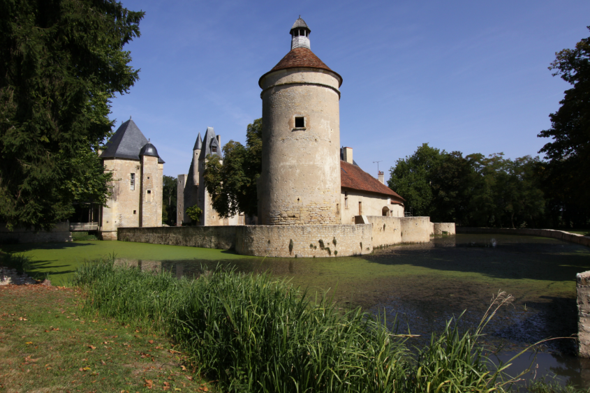 Castle of Bannegon, France